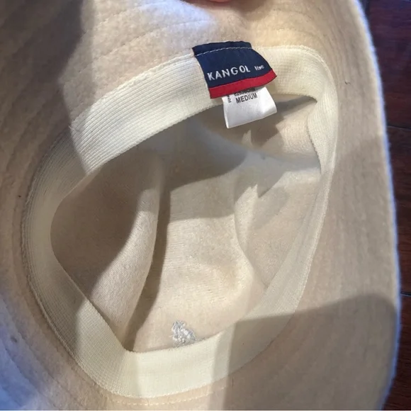 Kangol Off-White Bucket Hat - Picture 3 of 4
